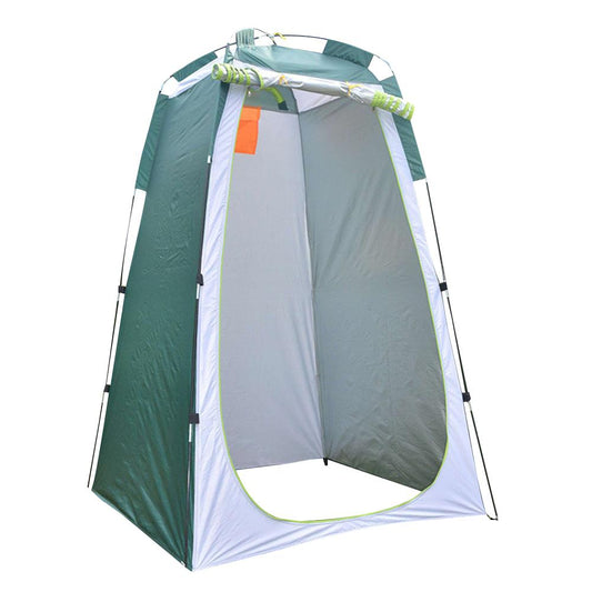 Portable Outdoor Toilet Privacy Shower Tent - green