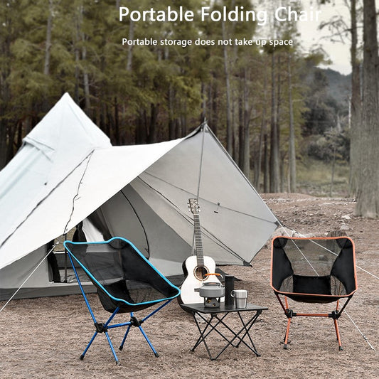 Portable Folding Camping Moon Chair